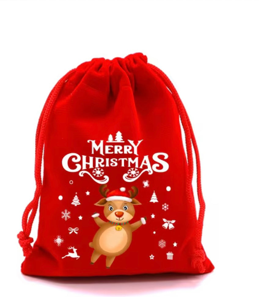 Handmade 7 piece Christmas gift bag 7 sizes