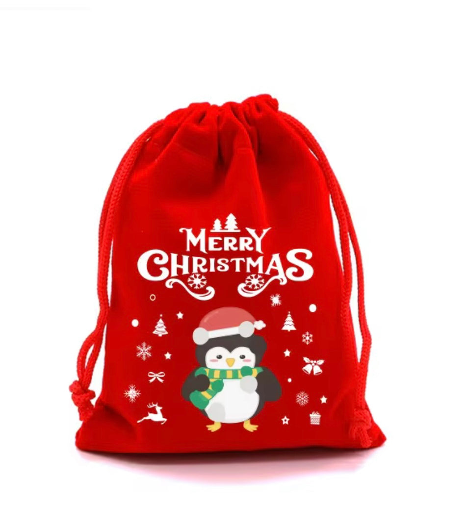 Handmade 7 piece Christmas gift bag 7 sizes