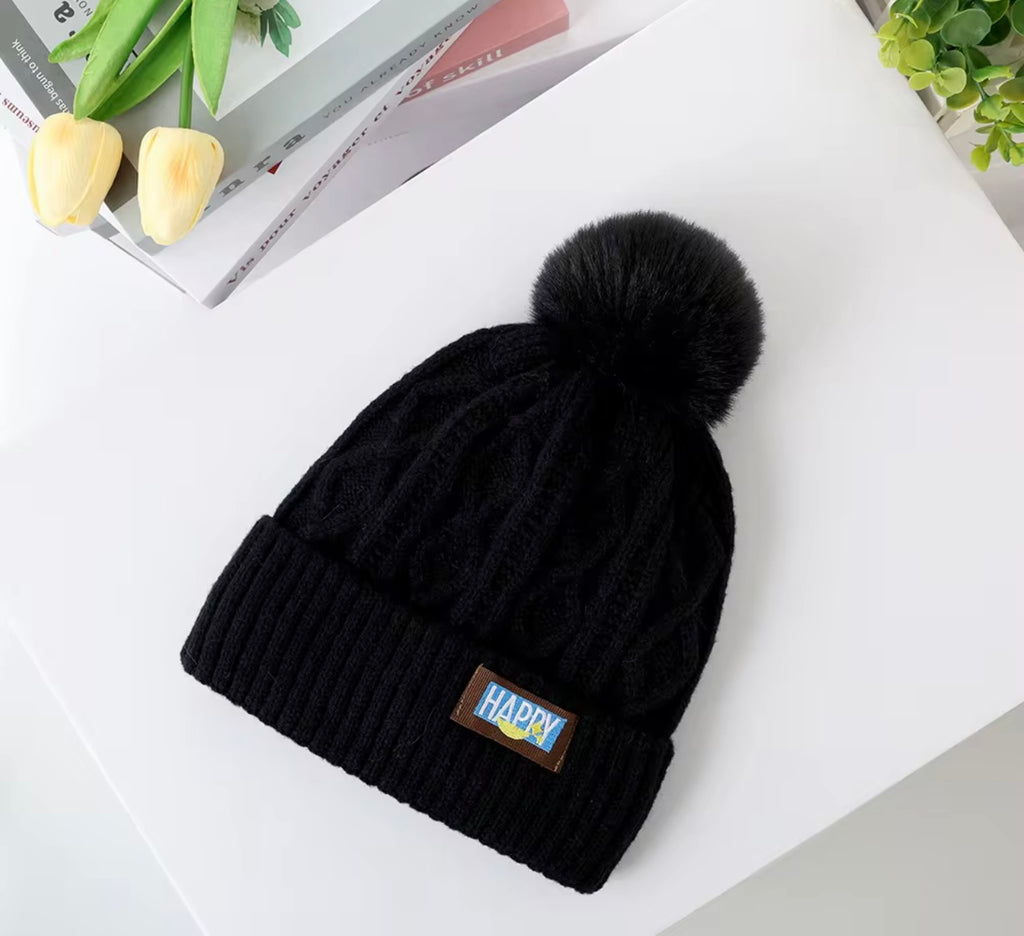 Handmade Happy winter Beanie